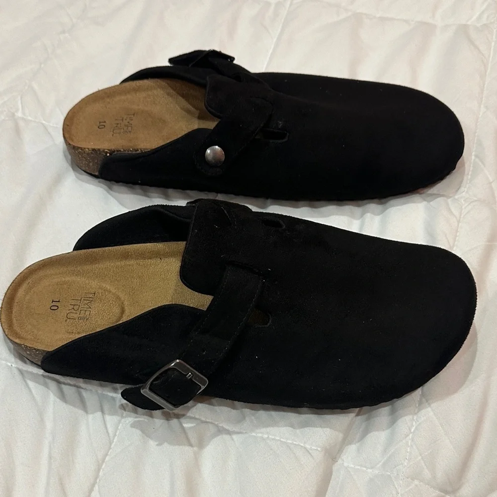 NEW Men's Black Slip-On Shoes size 10